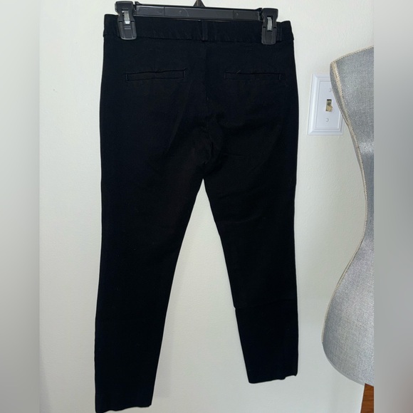 Banana Republic Sloan:Bundle of 2 pants in black and olive green, both size 0 - Picture 3 of 7